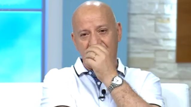 Η συγκίνηση του Θανάση Κατερινόπουλου: &quot;Τον πόνο δεν τον παίρνει κανείς&quot;