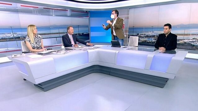 Πέταξε το μικρόφωνο κι αποχώρησε on air από το &quot;Σήμερα&quot; ο Άρης Πορτοσάλτε – Τι συνέβη;