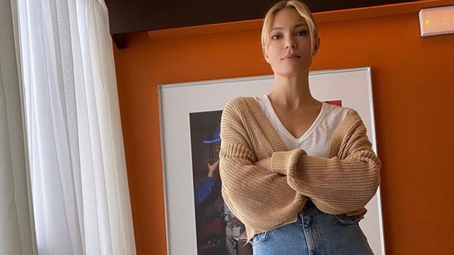 Η Βίκυ Καγιά δημοσίευσε μια νέα φωτογραφία με τα παιδιά της, Μπιάνκα και Κάρολο