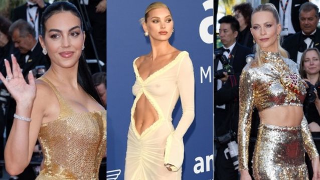 Κάννες Report | Οι &quot;χρυσές&quot; Georgina Rodriguez και Poppy Delevingne &amp; sexy Elsa Hosk