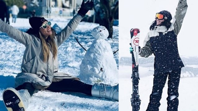 Η Αθήνα στα Λευκά: Oι Έλληνες celebrities ποζάρουν με φόντο το χιονισμένο τοπίο