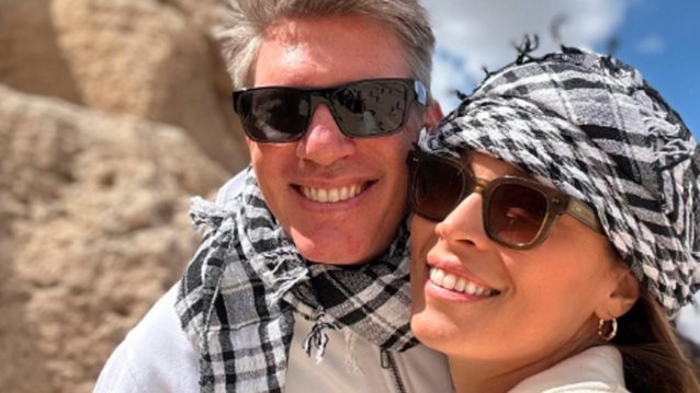 Μαριέττα Χρουσαλά - Λέων Πατίτσας | Χριστουγεννιάτικες διακοπές στο Κουρσεβέλ