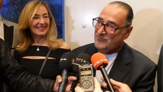 Ο Βασίλης Καρράς στην τελευταία του δημόσια εμφάνιση