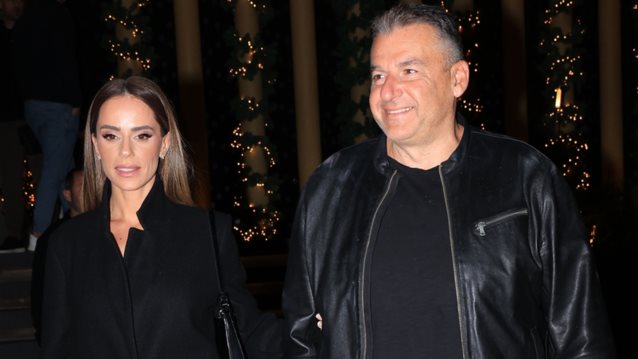 Γιώργος Λιάγκας &amp; Μαρία Αντωνά σε νέα βραδινή έξοδο