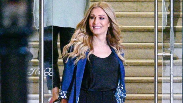 H Νατάσα Θεοδωρίδου στις πρώτες φωτογραφίες της στο &quot;Παλλάς&quot;