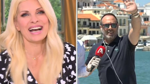 Ελένη Μενεγάκη: Η απρόσμενη τηλεοπτική συνάντηση με τον Πρόδρομο του Big Brother