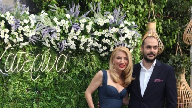 Μαρία Ηλιάκη - Στέλιος Μανουσάκης: Βάφτισαν την κόρη τους | Οι πρώτες εικόνες από το πάρτι