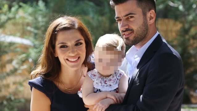 Η Βάσω Λασκαράκη και ο Γιάννης Τσιμιτσέλης στο πάρτι γενεθλίων της κόρης τους