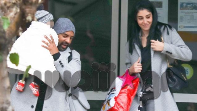 Ησαΐας Ματιάμπα &amp; Βασιλική Καλανιώτη: Η πρώτη δημόσια εμφάνιση με τον γιο τους! Όλες οι φωτογραφίες