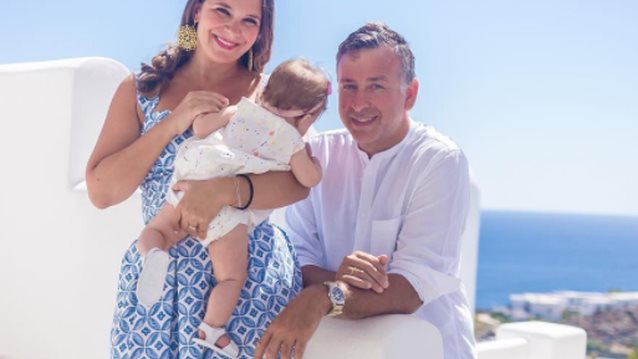 Ελιάνα Χρυσικοπούλου: Οι προσωπικές φωτογραφίες από τη βάφτιση της μικρότερης κόρης της