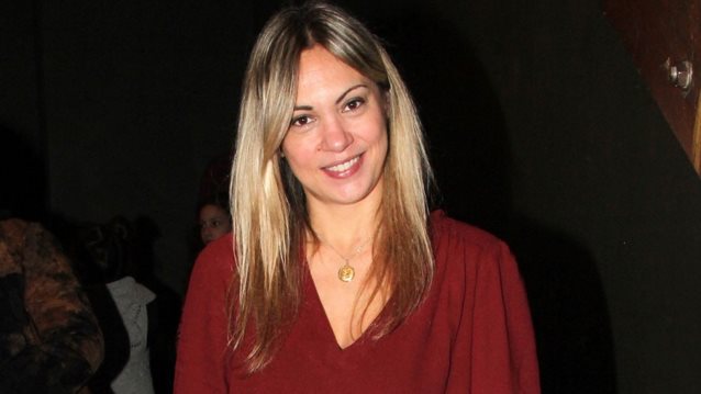 Η Λίνα Σακκά σε μία σπάνια φωτογραφία με τον γιο της