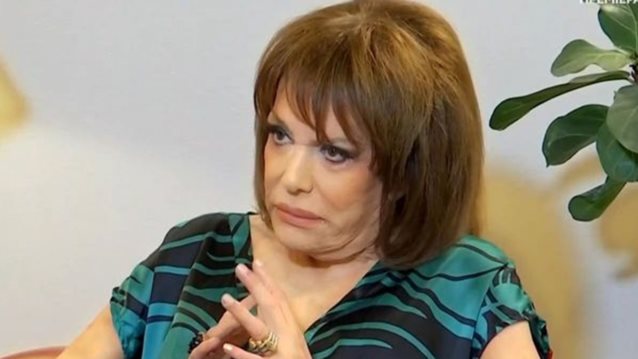 Η Μαίρη Χρονοπούλου στην τελευταία τηλεοπτική εμφάνιση πριν το ατύχημα της