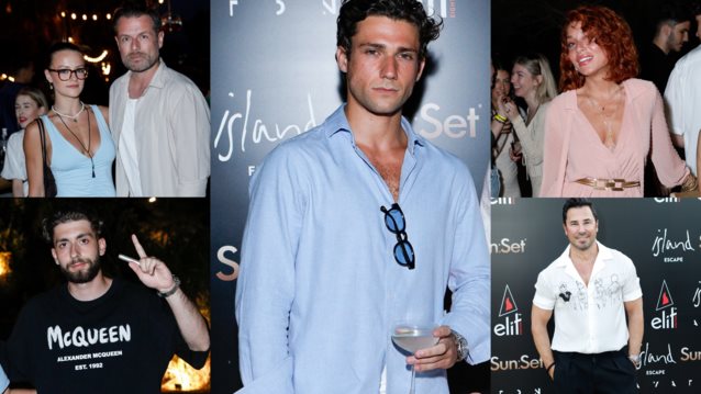 Ποιοι βρέθηκαν στο Sun:Set party στο Island Escape;