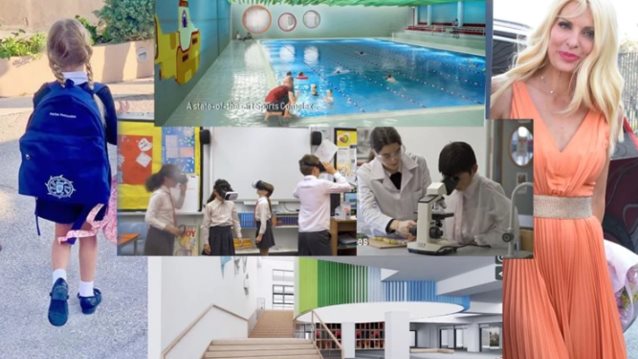 Ελένη Μενεγάκη: Αυτό είναι το σχολείο της μικρής Μαρίνας! Η κόρη της διάσημης παρουσιάστριας έχει ξένη γλώσσα τα... ελληνικά