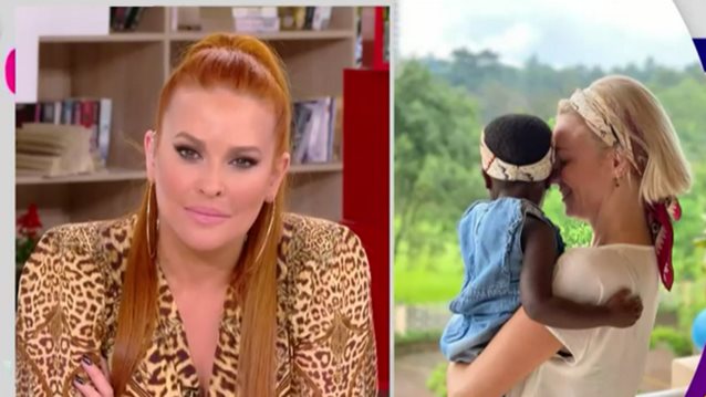 Η Σίσσυ Χρηστίδου θα είναι η νονά στο κοριτσάκι που θα υιοθετήσει η Χριστίνα Κοντοβά