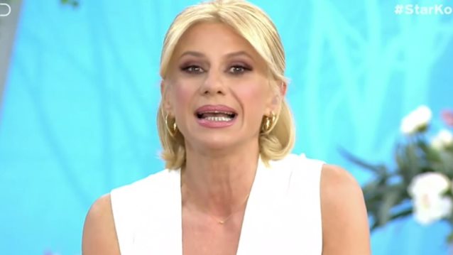 Η Κατερίνα Καραβάτου στην πρώτη εκπομπή χωρίς τον Κρατερό Κατσούλη
