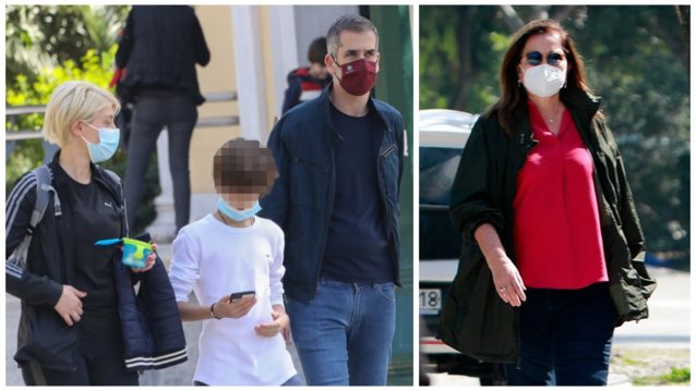 Η οικογένεια Μπακογιάννη σε χαλαρές στιγμές