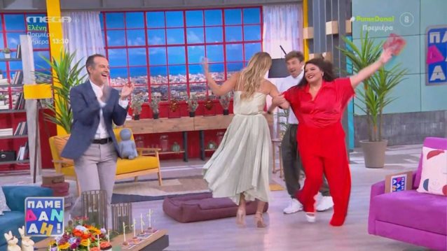Η Δανάη Μπάρκα και το &quot;Πάμε Δανάη&quot; για τρίτη σεζόν στο Mega | Δείτε την έναρξη της