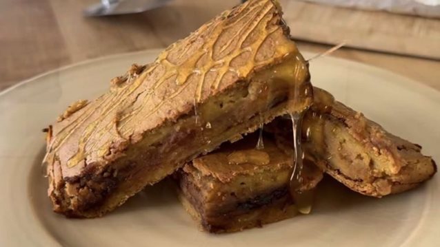 Νηστίσιμα blondies ρεβιθιού - Έτοιμα σε 4 μόλις βήματα