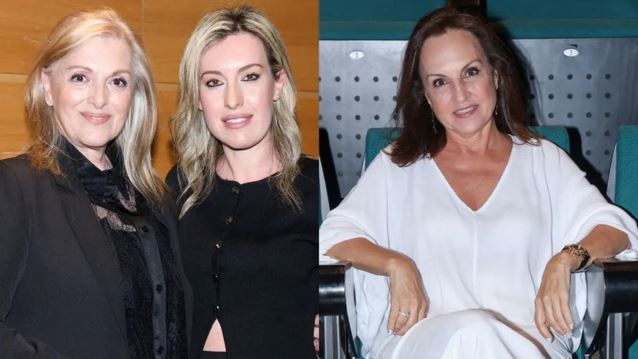 Η Ευαγγελία και η Πόπη Δομάζου παρευρέθηκαν σε εκδήλωση του πατέρα τους χωρίς να ανταλλάξουν ούτε βλέμμα