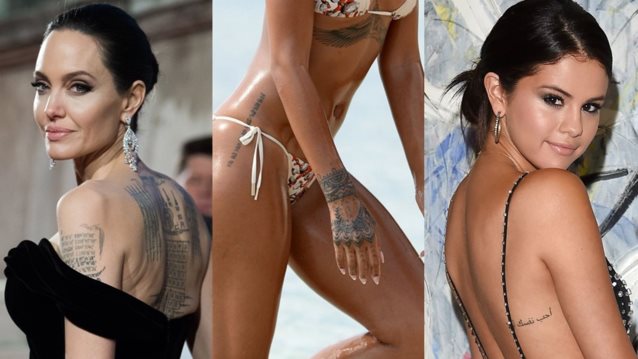 Θες να κάνεις τατουάζ; : 10 διάσημες κυρίες του Hollywood σου δίνουν ιδέες!