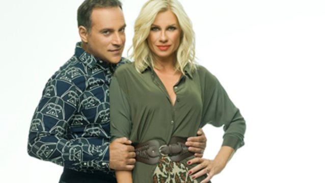 Κατερίνα Καραβάτου - Κρατερός Κατσούλης: Οικογενειακές διακοπές στα Χανιά