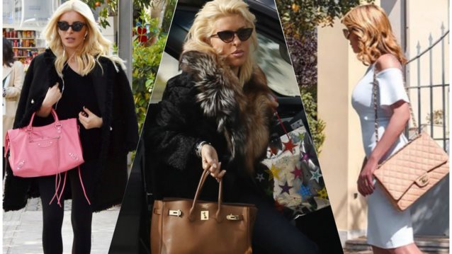 Διάσημες Ελληνίδες: Οι πανάκριβες τσάντες που κρατούν οι Ελληνίδες celebrities και θα θέλαμε στη ντουλάπα μας
