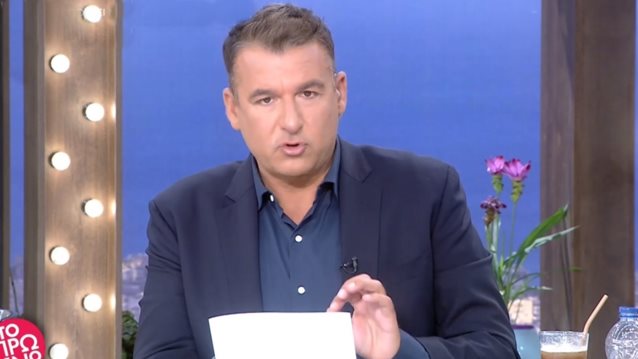 Ο Γιώργος Λιάγκας για Χρηστίδου – Μαραντίνη: &quot;Είμαι χωρισμένος πατέρας, δεν μπορώ να πάρω θέση&quot;