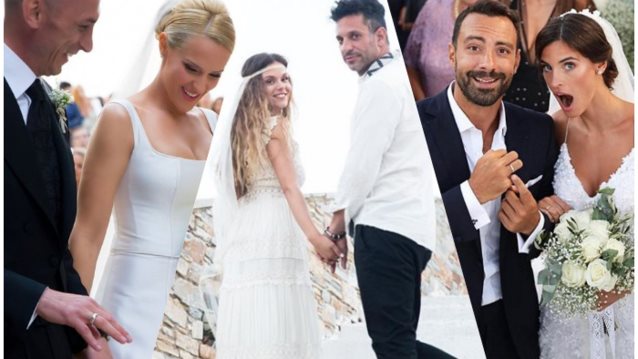 Οι Γάμοι Της Χρονιάς: Ποια ζευγάρια παντρεύτηκαν μέσα στο 2018; (Μέρος 1ο)

