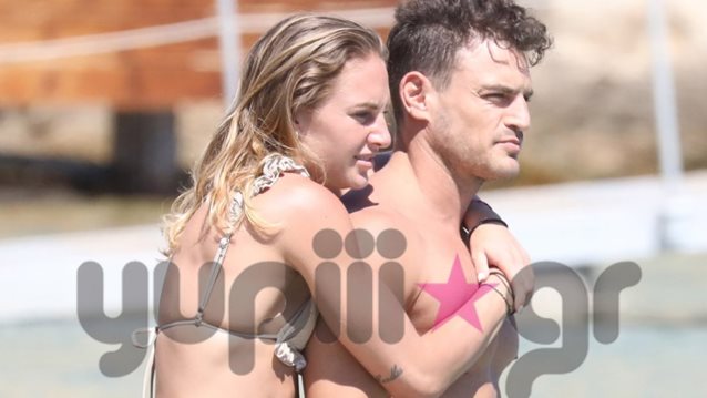 Κατερινα Δαλακα &amp; Δημητρης Φιντιρικος: Full in love στη Μυκονο | Δειτε τα «καυτα» στιγμιοτυπα