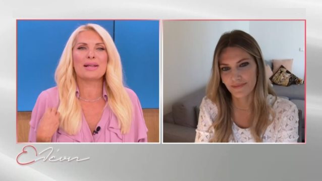 Εύα Καϊλή | Η τηλεοπτική συνάντηση με την Ελένη Μενεγάκη μετά τον ερχομό της κόρη της