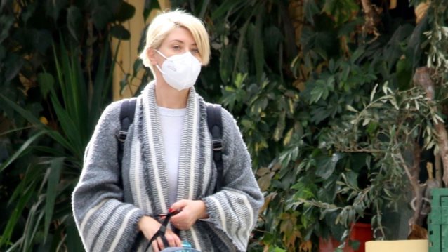 Η Σία Κοσιώνη σε καθημερινές στιγμές με τον γιο της