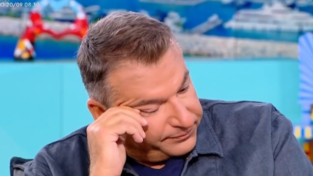 Συγκινήθηκε on air ο Γιώργος Λιάγκας - &quot;Σ&#39; ευχαριστώ που χάρισες λίγα δευτερόλεπτα χαράς στη μητέρα μου&quot;