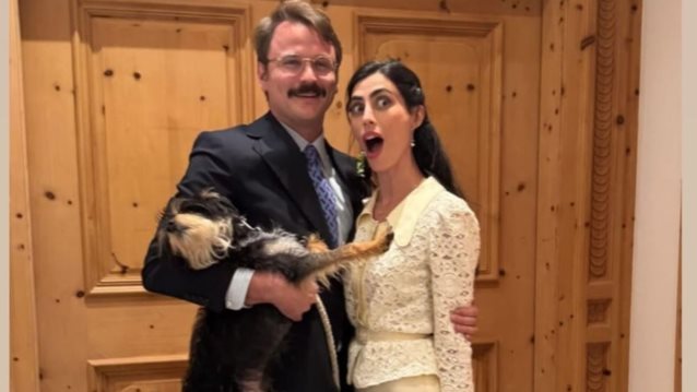 Ο Νικόλας Νιάρχος και η Malu Dalla Piccola παντρεύτηκαν στη Σπετσοπούλα - Η φωτογραφία από τον γάμο τους