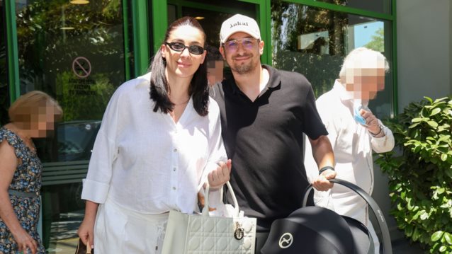 Η Βαλέρια Χοψονίδου πήρε εξιτήριο από το μαιευτήριο - Οι φωτογραφίες με το νεογέννητο