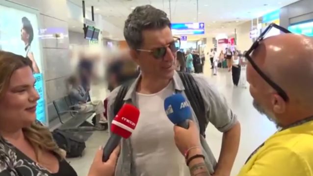 Η αντίδραση του Σάκη Ρουβά στις κάμερες: &quot;Πολύ σοβαρά θέματα έχετε, μπράβο&quot;