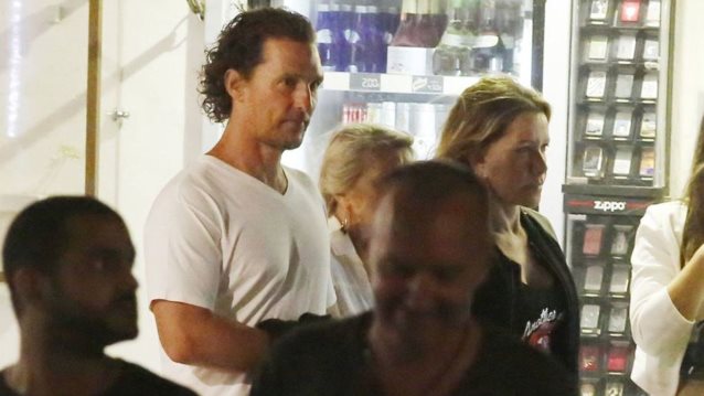 Η Μαριάννα Λάτση και ο Matthew McConaughey στη Μύκονο