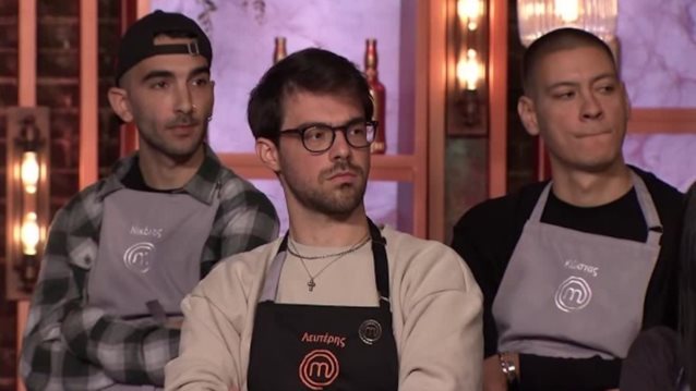 "MasterChef": Σε ποιο μέλος της γκρι μπριγάδας έδωσε ο Λευτέρης την ασυλία