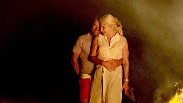 Ελένη Μενεγάκη: Full in love στην αγκαλιά του Μάκη Παντζόπουλου