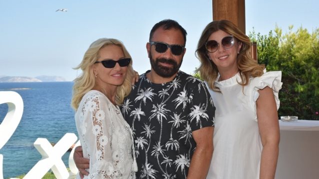 Μαρία Μπεκατώρου: Η λαμπερή εμφάνιση στο Island για την Axel Accessories