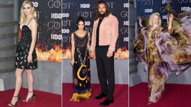 Game of Thrones: Όλοι οι stars του στο κόκκινο χαλί για την πρεμιέρα της όγδοης σεζόν
