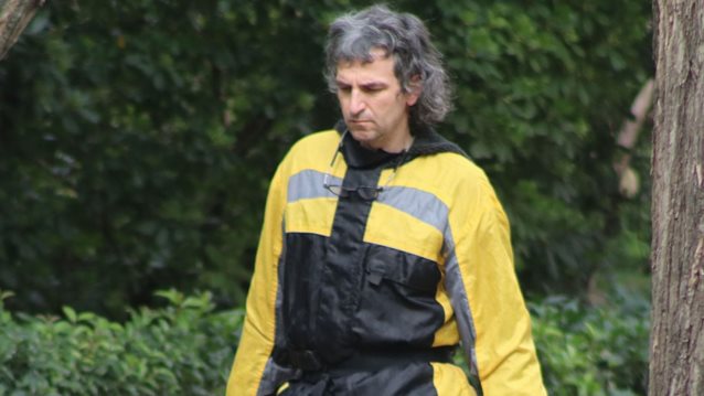 Ο Άρης Σερβετάλης σε μια σπάνια δημόσια εμφάνιση