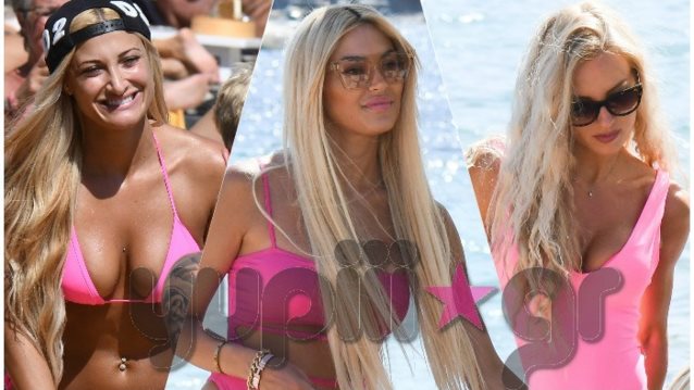 Τούνη | Παναγιώταρου | Νόβα: Φουλ του ροζ! Η σέξι εμφάνιση με μαγιό σε παραλία της Μυκόνου