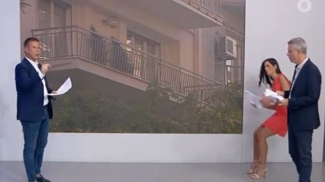 Λαχταρα στον «αερα»: Η σοκαριστικη στιγμη που η δημοσιογραφος του ΑΝΤ1 λιποθυμα μπροστα στην καμερα