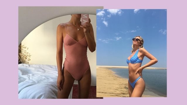 Τα μαγιό που οι Γαλλίδες προτιμούν ξανά και ξανά: Έχουν σούπερ, κολακευτικές γραμμές