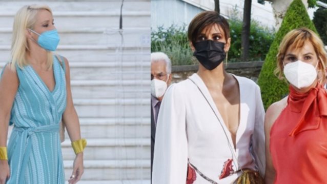 Όλες οι κομψές εμφανίσεις στη δεξίωση του Προεδρικού Μεγάρου