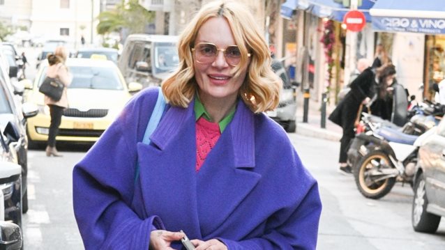 Χαλαρές στιγμές για την Έλενα Χριστοπούλου