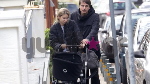 Νίκος Κριθαριώτης &amp; Ναστάζια Δαρίβα: Σε καθημερινές στιγμές με τον γιο τους