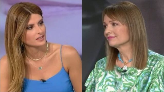 Η ερώτηση της Νίκης Παλληκαράκη για το #Metoo &amp; η όλο νόημα αντίδραση της Ανθής Σαλαγκούδη