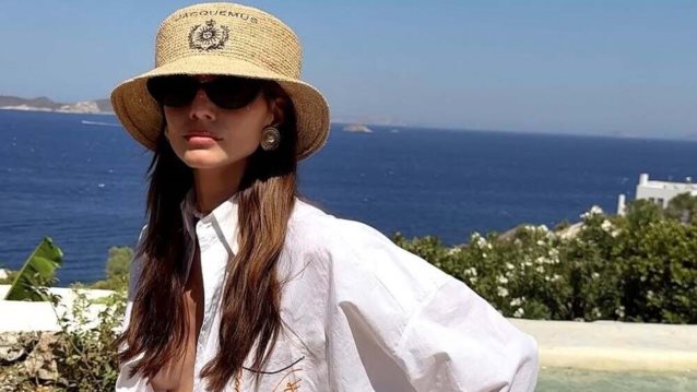 H Ηλιάνα Παπαγεωργίου &quot;αποχαιρετά&quot; τον Giorgio Armani φορώντας δημιουργία του